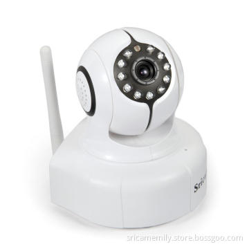 Sricam SP011 H.264 Indoor HD 720P IR-CUT Night Vision Pan Tilt Wifi CCTV Camera with Audio Function